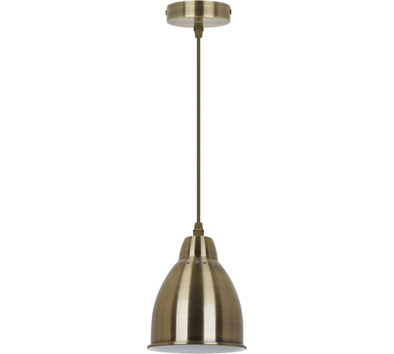 Подвесной светильник Camelion PL-430S-1 С59 старинная медь, LOFT, E27, 60Вт, 230В, металл 13084 1