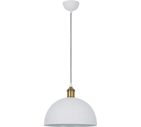 Подвесной светильник Camelion PL-601L С69 белый+старинная медь, LOFT, E27, 40Вт, 230В, металл 13099 1