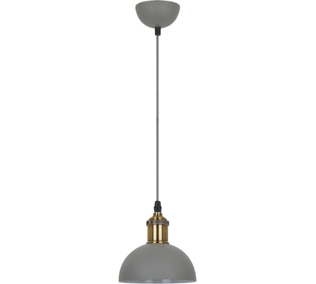 Подвесной светильник Camelion PL-601S C68 серый+старинная медь, LOFT, E27, 40Вт, 230В, металл 13101
