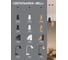 Потолочный светильник FERON ml185 barrel bell mr16, 35w, 230v, gu10, белый, 48416 8