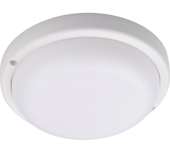 Пылевлагозащищенный светильник Jazzway  светодиодный "Банник" PBH-PC7-RSS 12Вт 4000К IP65 ЖКХ ДБП с оптико-акустическим датчиком white 5045965 1