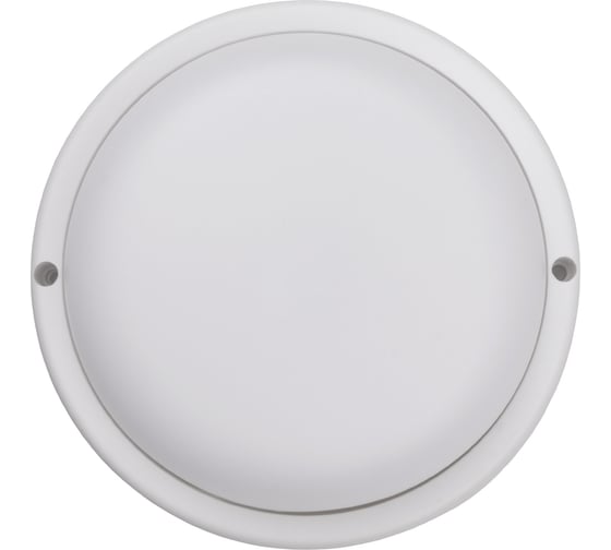 Пылевлагозащищенный светильник Jazzway  светодиодный "Банник" PBH-PC7-RSS 12Вт 4000К IP65 ЖКХ ДБП с оптико-акустическим датчиком white 5045965
