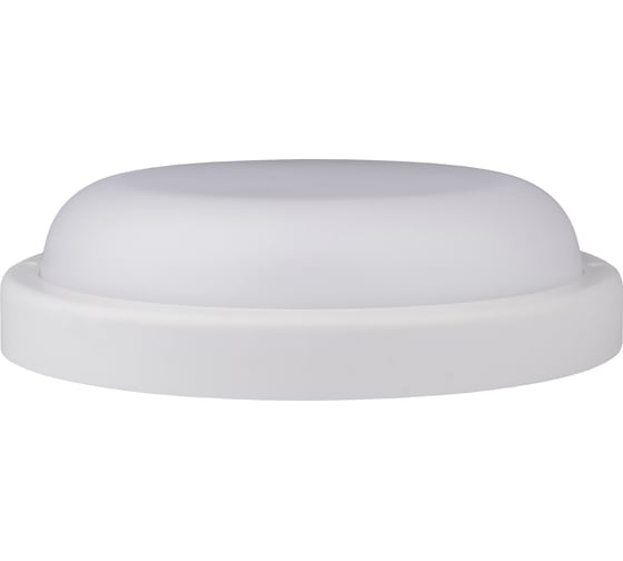 Пылевлагозащищенный светильник Jazzway  светодиодный "Банник" PBH-PC7-RSS 12Вт 4000К IP65 ЖКХ ДБП с оптико-акустическим датчиком white 5045965