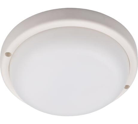 Пылевлагозащищенный светильник Jazzway светодиодный "Банник" PBH-PC7-RA 12Вт 4000К IP65 ЖКХ ДБП white 5045941