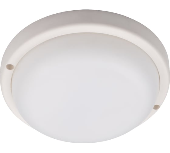 Пылевлагозащищенный светильник Jazzway  светодиодный "Банник" PBH-PC7-RA 12Вт 4000К IP65 ЖКХ ДБП white 5045941