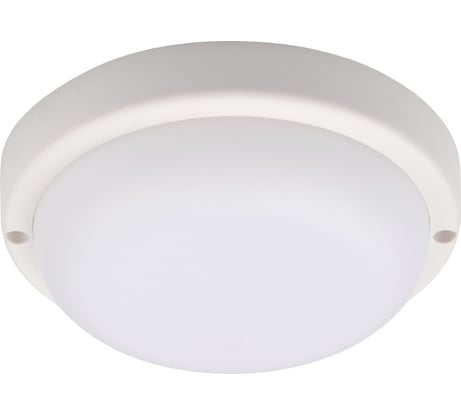 Пылевлагозащищенный светильник Jazzway светодиодный "Банник" PBH-PC7-RA 8Вт 4000К IP65 ЖКХ ДБП white 5045927