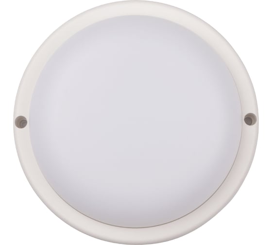 Пылевлагозащищенный светильник Jazzway  светодиодный "Банник" PBH-PC7-RA 8Вт 4000К IP65 ЖКХ ДБП white 5045927