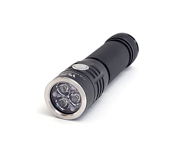Фонарь ЯРКИЙ ЛУЧ YLP G18 GRYPHON трипл Nichia 519A HI-CRI 1650лм, 5реж, 5реж, IPX8, встр.ЗУ, акк. 2600mAh 4606400001546 1