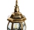 Садово-парковый светильник FERON 8111 100W 230V E27 160х160х2150 мм черное золото 11241 7