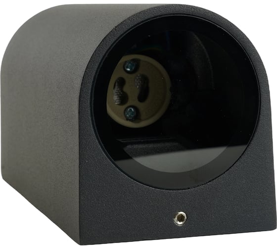 Садово-парковый светильник FERON DH015 230V без лампы 2хGU10, черный 11883