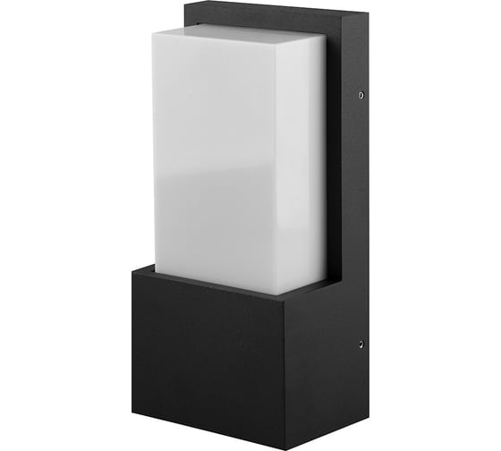 Садово-парковый светильник FERON DH0601 230V без лампы E27, 245х120х80 черный 11874