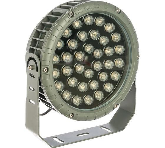 Светодиодный прожектор FERON LL-885 D230xH260, IP65 36W 85-265V, теплый белый, угол 24 градуса 32146