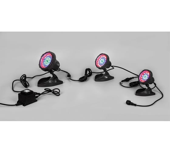 Светодиодный светильник FERON SP2710 D111хH135, 5.4W AC12V RGB IP68 32160