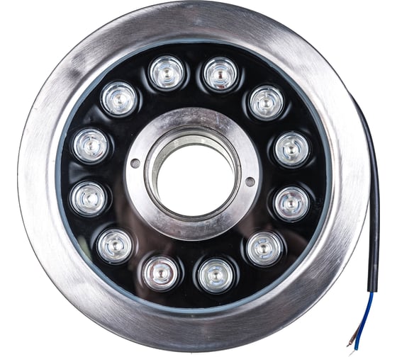 Светодиодный подводный прожектор FERON LL-891 D190хH75, IP68 12W AC24V RGB 32171