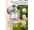 Садово-парковый светильник FERON PL200 60W 230V E27 155х105х205 мм белый 11877 2