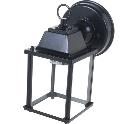 Садово-парковый светильник FERON PL200 60W 230V E27 155х105х205 мм черный 11878