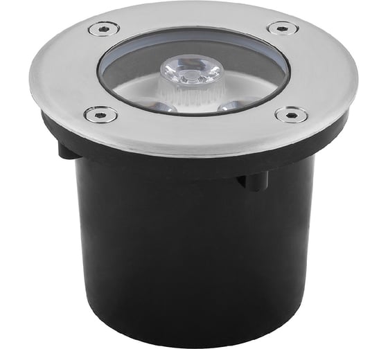 Тротуарный светильник (3LED зеленый) FERON 3W, 100H 80 mm ,вн. диаметр: 80 mm, IP67 SP4111 32111