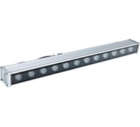 Светодиодный линейный прожектор с DMX FERON LL-892 12 LED RGB, 500х40х48mm, 12W, 24V, IP65 32257