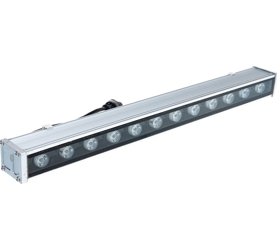 Светодиодный линейный прожектор с DMX FERON LL-892 12 LED RGB, 500х40х48mm, 12W, 24V, IP65 32257