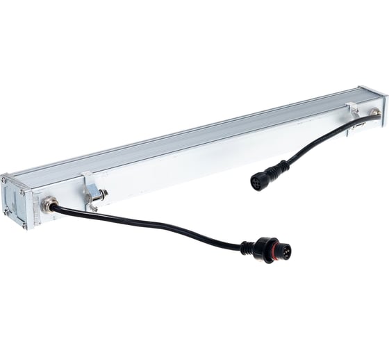 Светодиодный линейный прожектор с DMX FERON LL-892 12 LED RGB, 500х40х48mm, 12W, 24V, IP65 32257