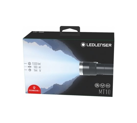 Светодиодный фонарь 1000 лм, Led Lenser MT10 500843