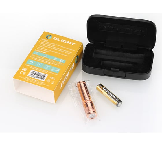 Светодиодный фонарь медь Copper Brassy Olight LE I3E-CU MV-908214