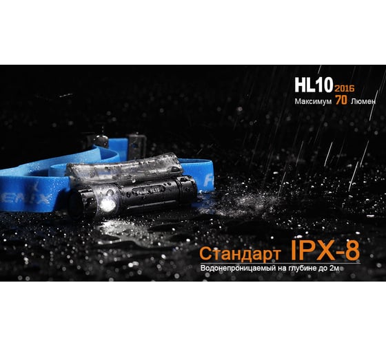 Светодиодный налобный фонарь Fenix розовый, 70 лм, 1-ААА HL10p2016