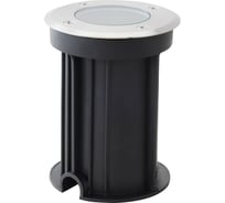 Уличный светильник Apeyron грунтовый 1хmax 35вт gu10, ip67, хром, алюминий 11-133