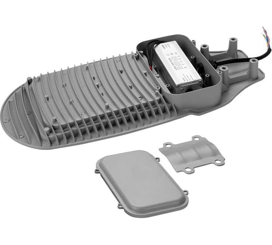 Уличный светодиодный светильник Wolta IP65, 5000-5500 К, алюминий, линза STL-100W01