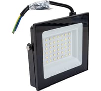 Прожектор Ultraflash Lfl-5002 c02 черный, led smd, 50 вт, 230в, 6500к 15126