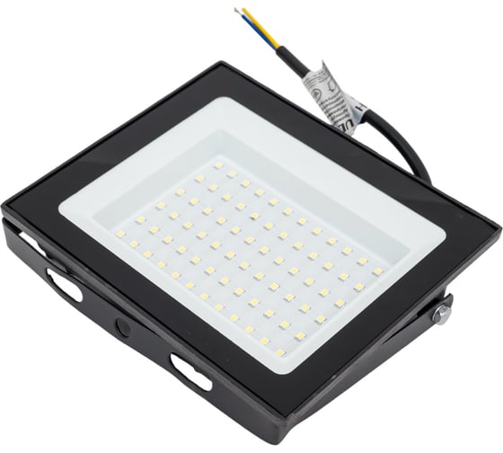 Прожектор Ultraflash Lfl-7002 c02 черный, led, smd 70 вт, 230в, 6500к 15127