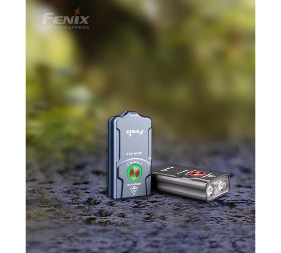 Фонарь Fenix E03R V2.0 синий e03rv20blue