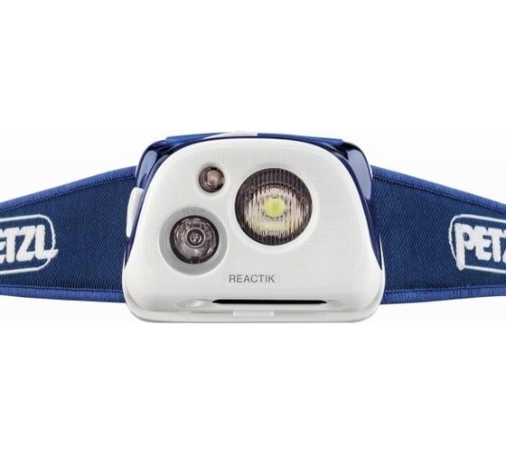 Светодиодный налобный фонарь Petzl Reactik синий, 200 лм, аккумулятор E92 HMI