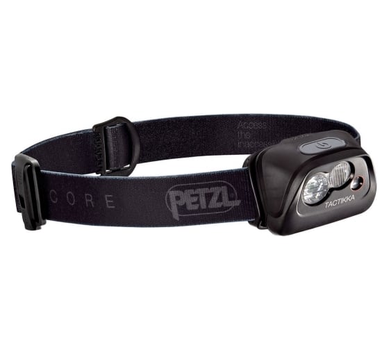 Светодиодный налобный фонарь Petzl Tactikka Core черный, 350 лм, аккумулятор E99ADA