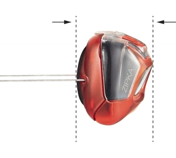 Светодиодный налобный фонарь Petzl Zipka красный, 200 лм E93ABB
