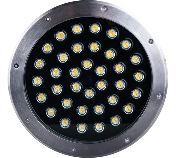 Тротуарный светильник FERON SP2703, 36LED теплый белый, 36W, 300хH95mm вн.диаметр: 270mm IP67 32116
