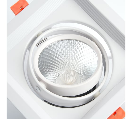 Карданный светодиодный светильник FERON 1x12W 1080 Lm, 4000К, 35 градусов, белый, AL201 29773