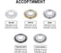 Встраиваемый светильник TDM ELECTRIC св 01-08 gx53 220 в 50 гц, белый, 10 шт/уп, народный SQ0359-0104 7