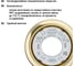 Встраиваемый светильник TDM ELECTRIC св 01-08 gx53 220 В 50 гц, золото, 10 шт/уп, народный SQ0359-0107 3
