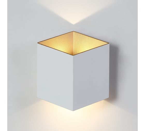 Уличный настенный светодиодный светильник Crystal lux CLT 227W WH-GO