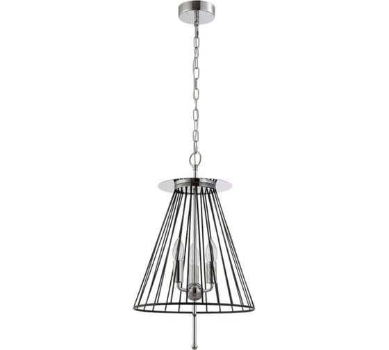 Подвесная люстра Crystal lux Modesto SP3 Black/Chrome 1