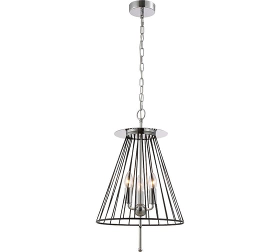 Подвесная люстра Crystal lux Modesto SP3 Black/Chrome
