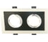 Встраиваемый светильник Elektrostandard 1031 2 MR16 SL BK серебро черный a036411 1
