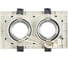 Встраиваемый светильник Elektrostandard 1031 2 MR16 SL BK серебро черный a036411 2