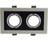 Встраиваемый светильник Elektrostandard 1031 2 MR16 SL BK серебро черный a036411 3