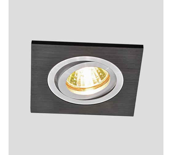 Встраиваемый светильник Elektrostandard 1051/1 BK черный a035241 1