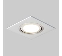 Встраиваемый светильник Elektrostandard 1051/1 точечный свет WH белый a035243