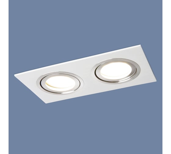 Встраиваемый светильник Elektrostandard 1051/2 WH белый a035244