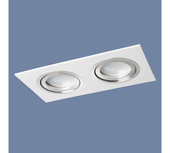 Встраиваемый светильник Elektrostandard 1051/2 WH белый a035244