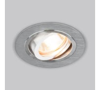 Встраиваемый светильник Elektrostandard 1061/1 точечный свет MR16 SL серебро a036417